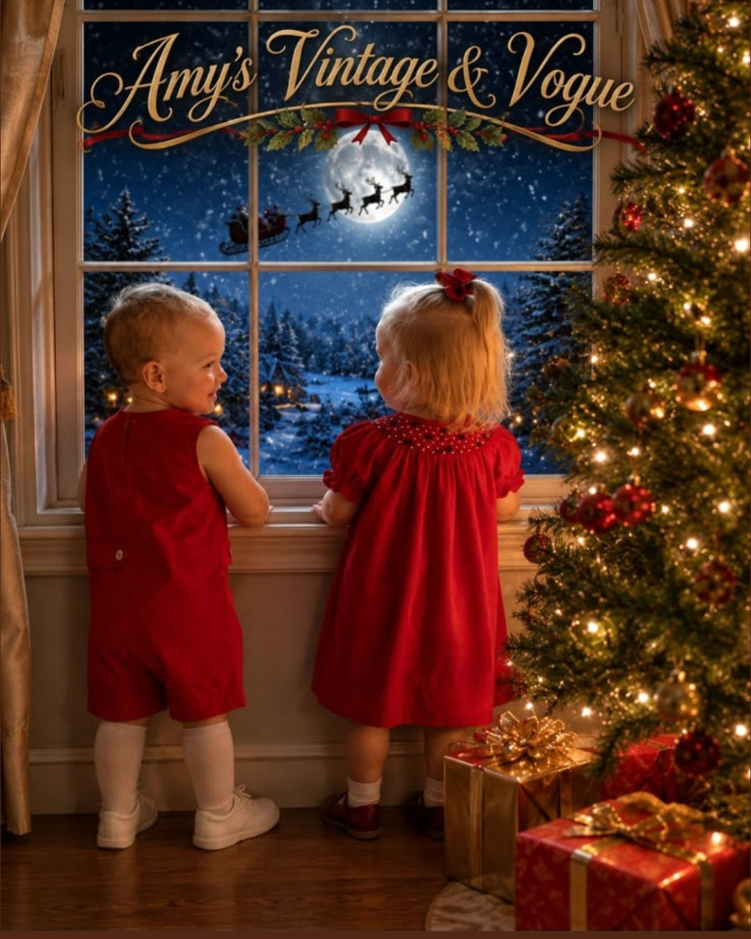 Kid's New Holiday Vogue Couture