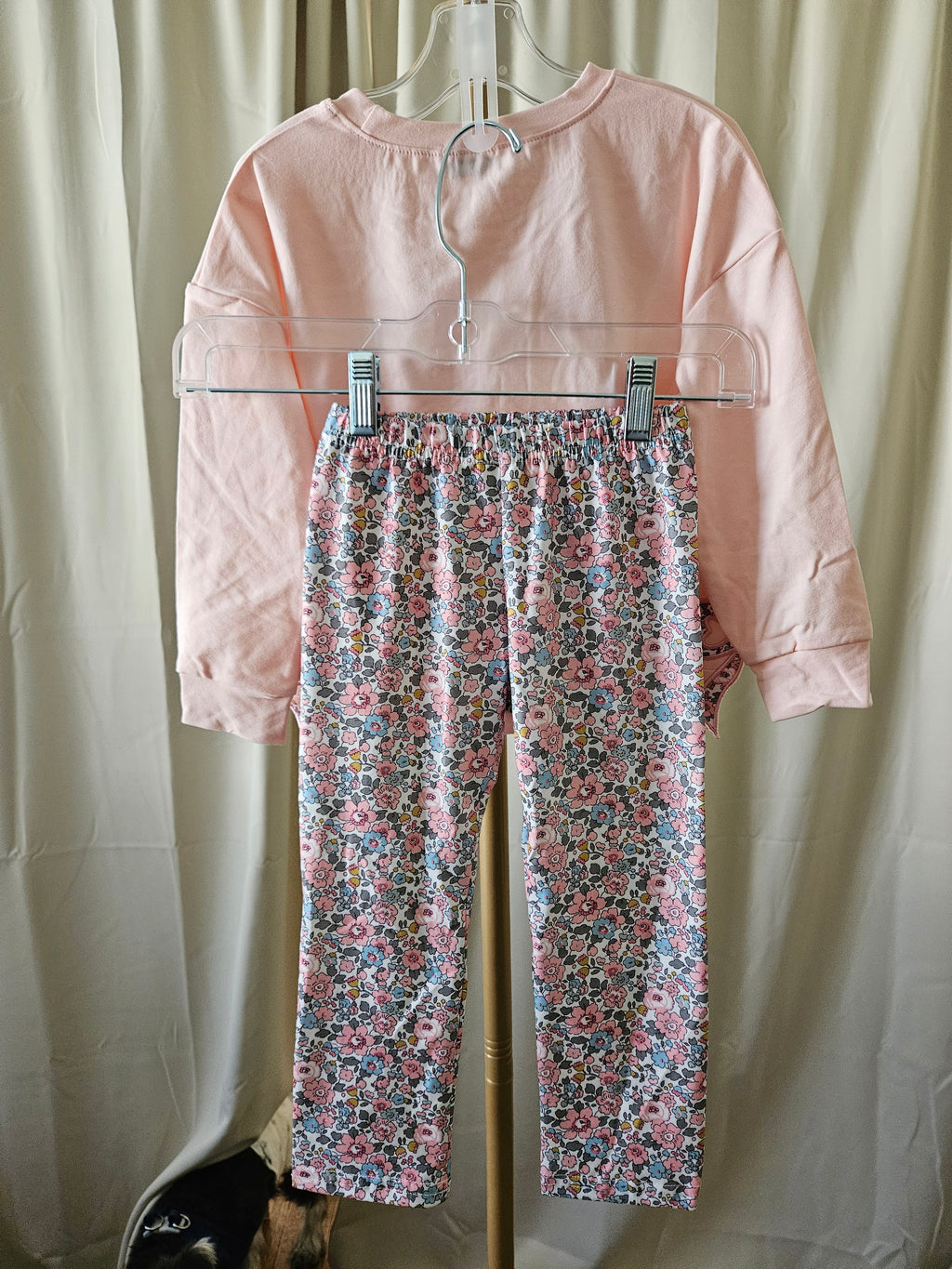 Abby & Evie  Two-Piece Floral Legging Set