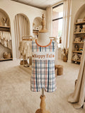 Custom Made Fall Plaid Jon Jon – 3T
