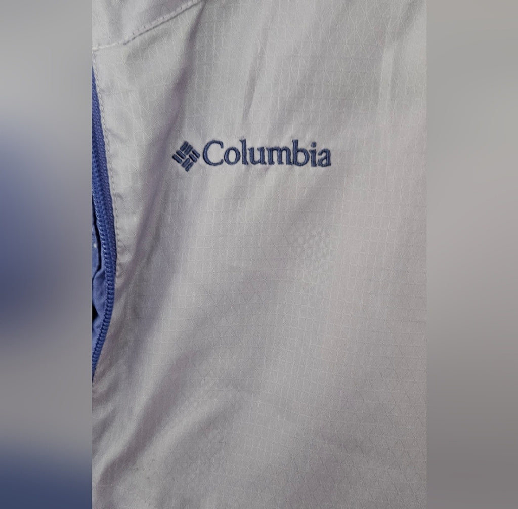 Columbia Girls Omni-Sheild Full Zip Windbreaker Size Large