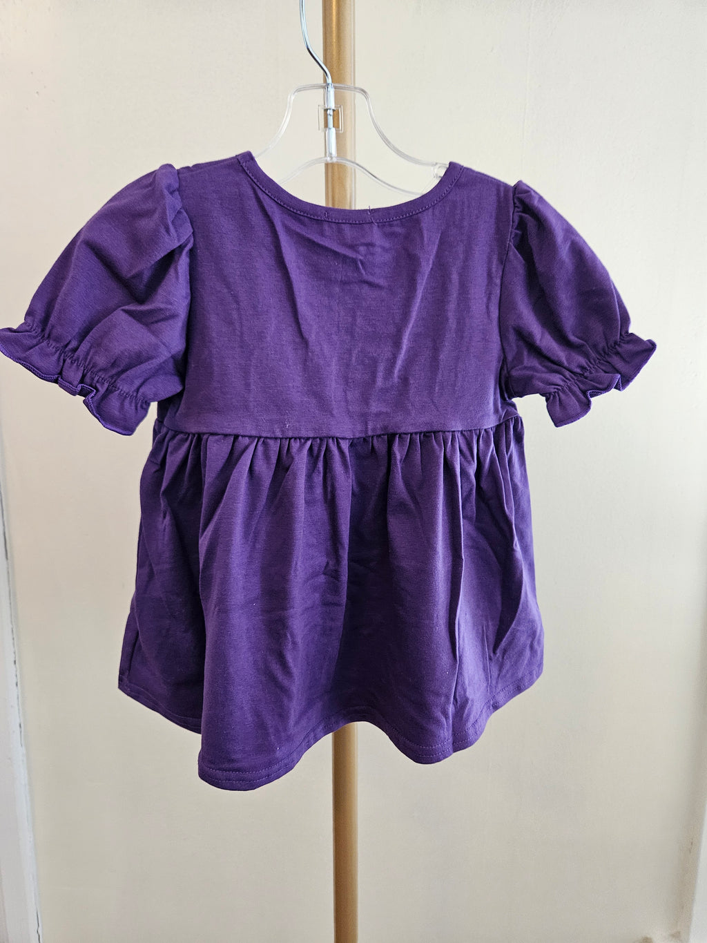 Abby & Evie Hocus Pocus 2pc Outfit With Stripped Ruffle Pants