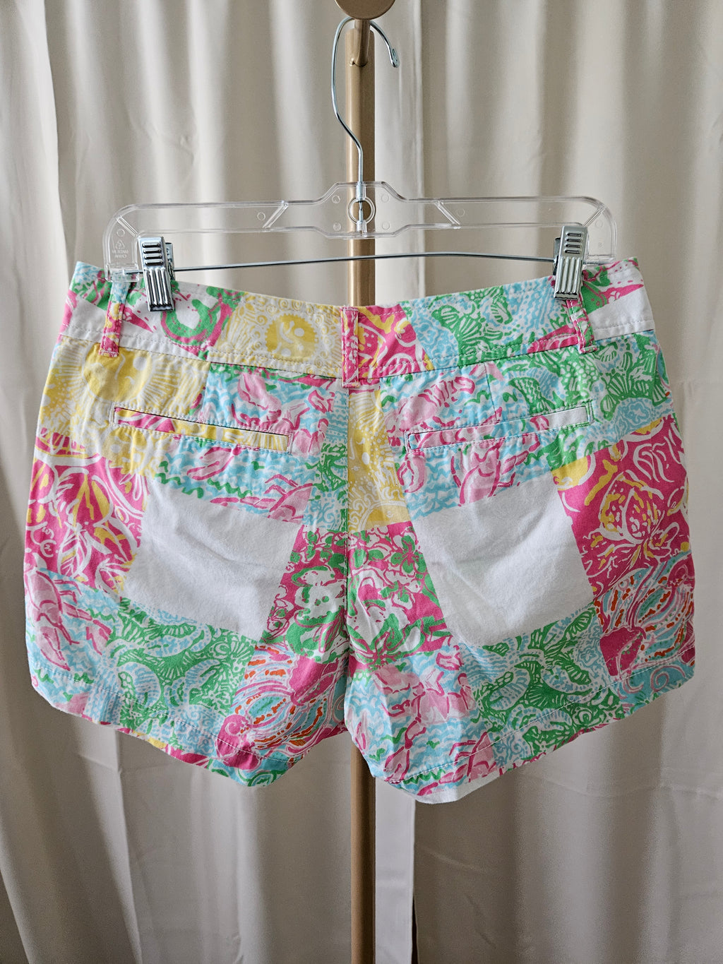 Lilly Pulitzer Callahan Patchwork Shorts – Bright Spring/Summer Colors 🌸☀️