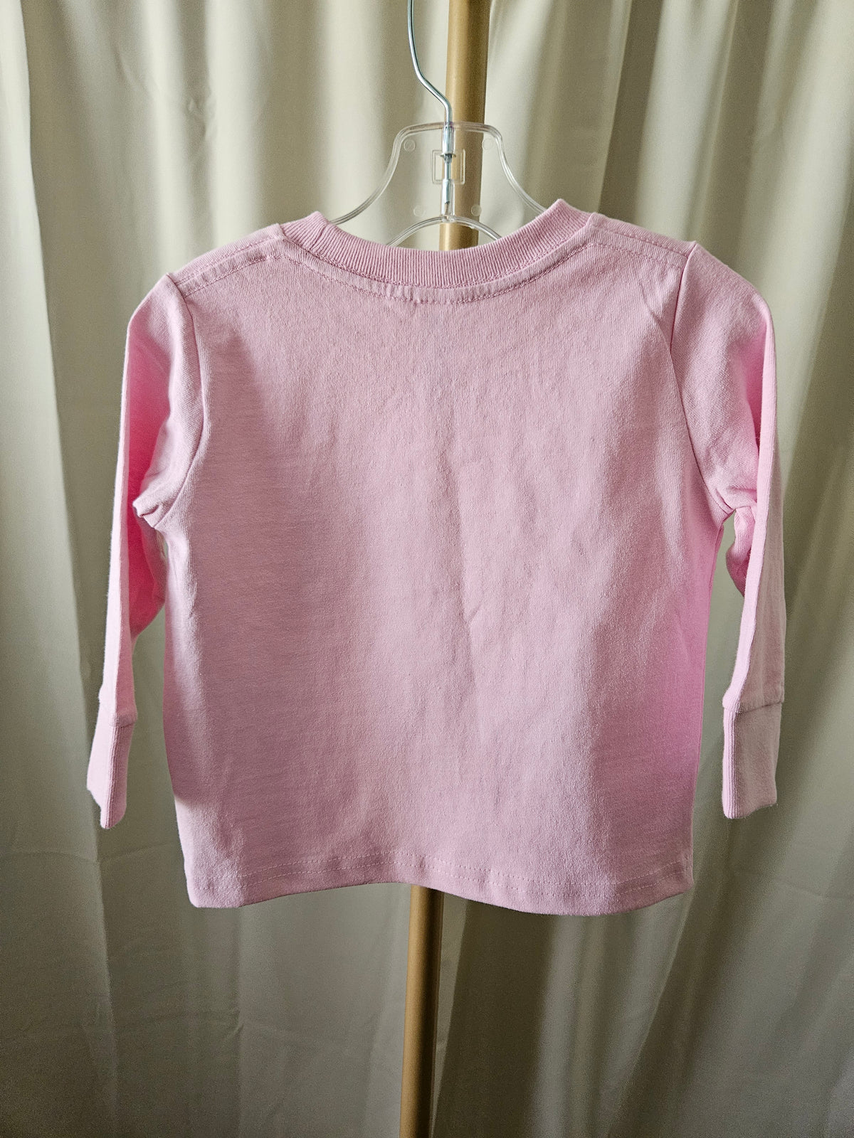 Pink Pumpkin Long-Sleeve T-Shirt | Rabbit Skins | Size 2