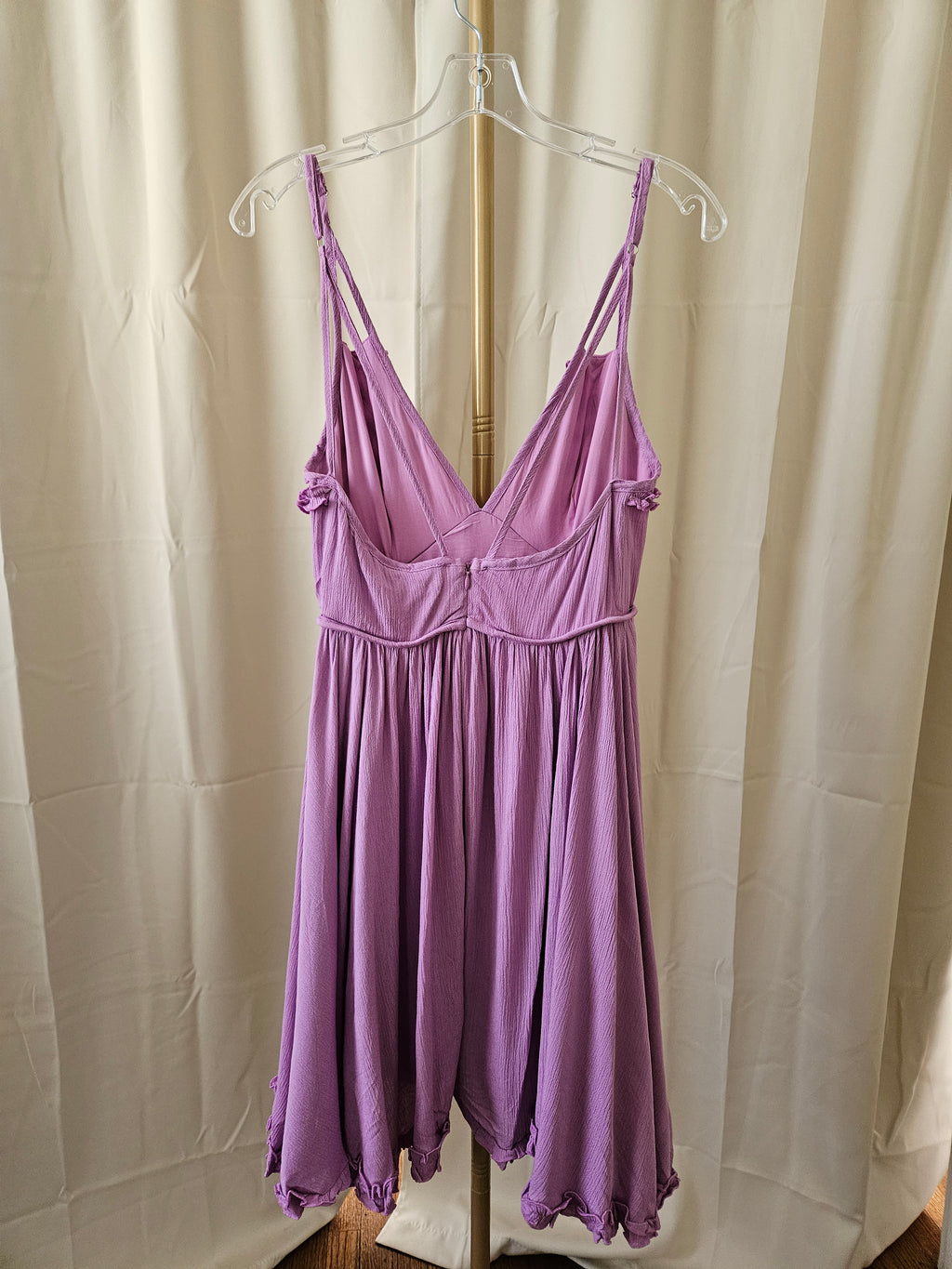 Twenty Ten Lavender Ruffle Sundress | Flowy Open Back 💜