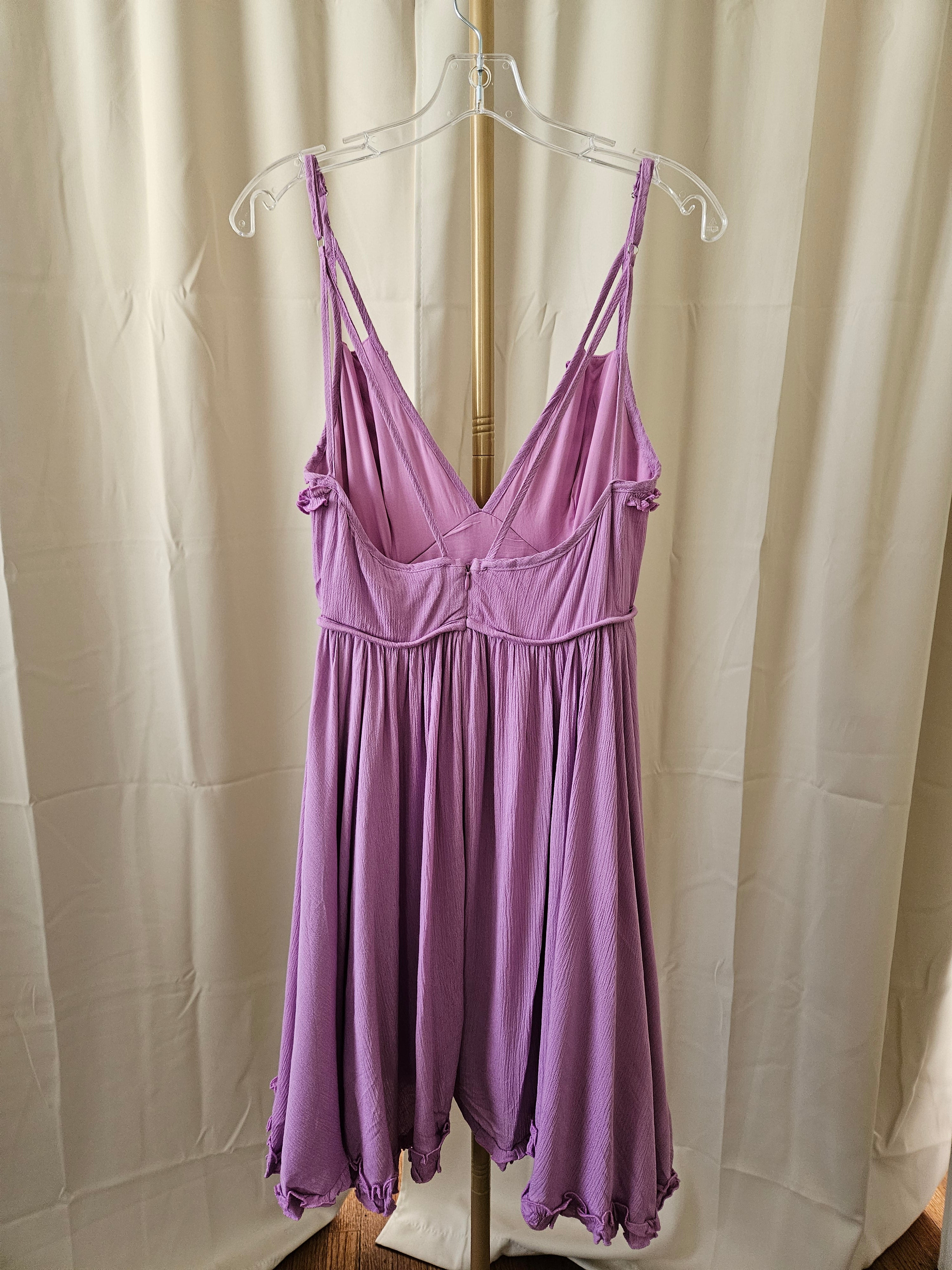 Twenty Ten Lavender Ruffle Sundress | Flowy Open Back 💜