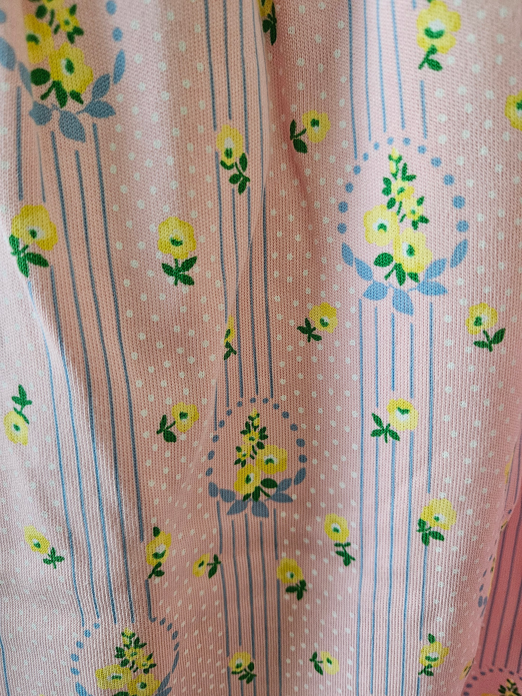 The Beaufort Bonnet Company Size 6 Pink & Blue Sleeveless Sweetheart Neckline Dress