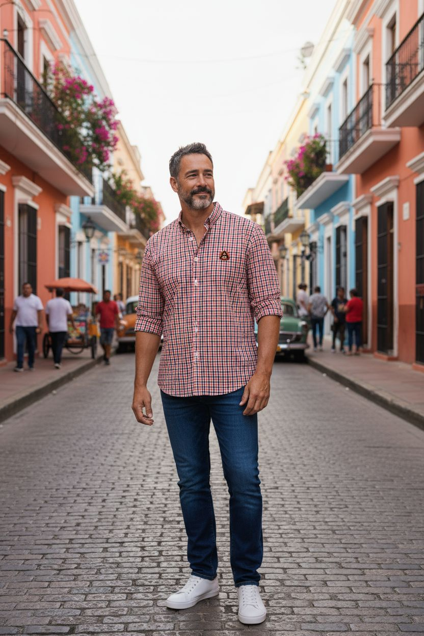 Auburn Tigers Campus Specialties Orange & Blue Plaid Shirt Sz XXL