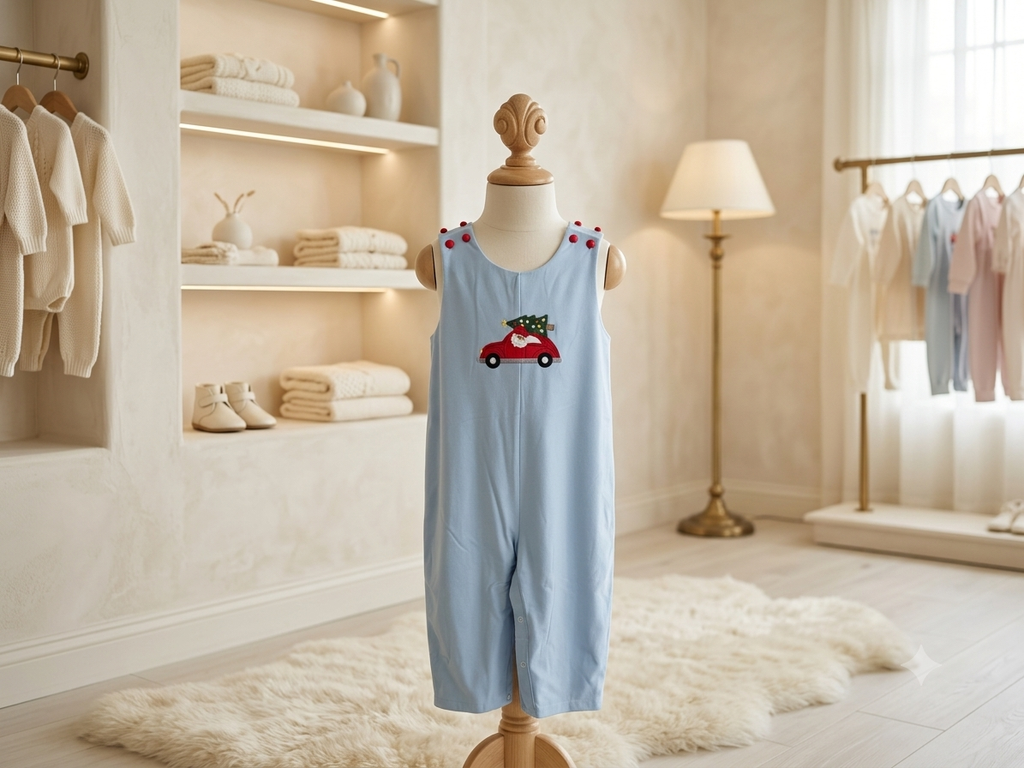 Lil Cactus Knit Christmas Longall Size 2T