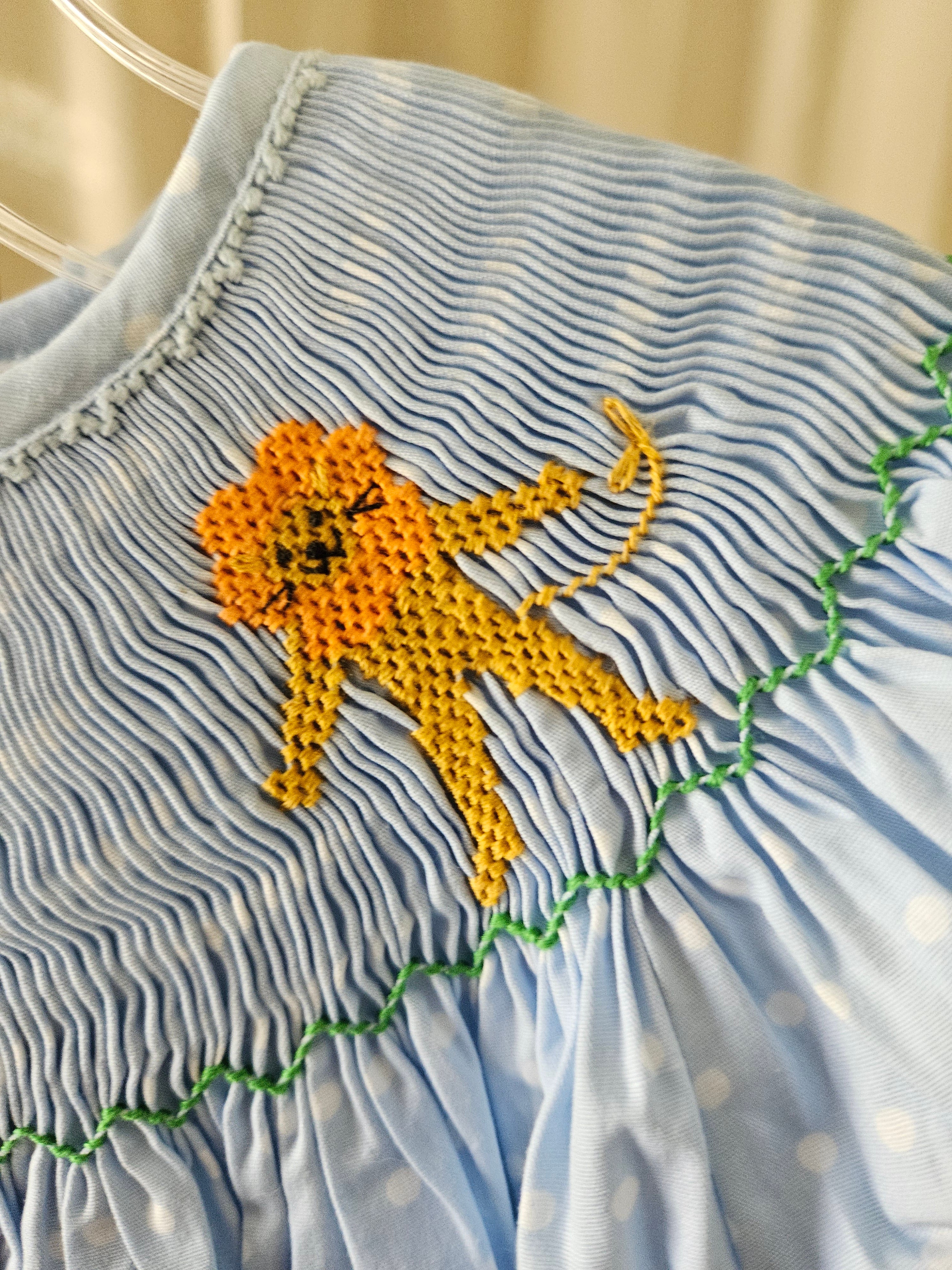 Mom & Me Wizard of Oz Smocked Bishop Dress | Sz 3T & 4