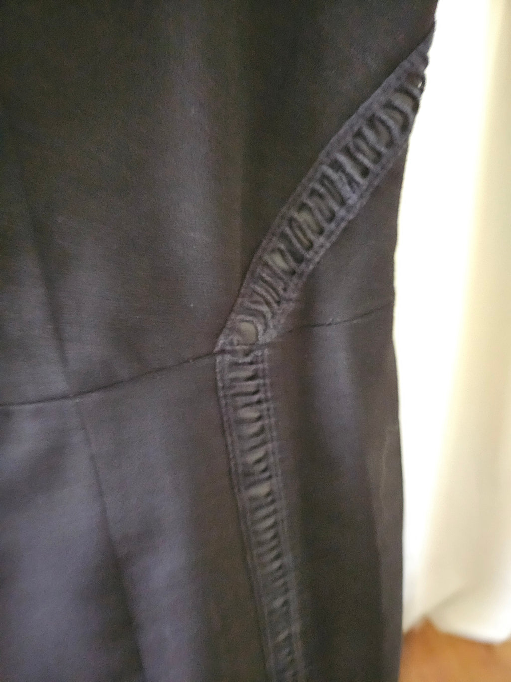 Calvin Klein Size 8 Sleeveless Linen-Look Dress