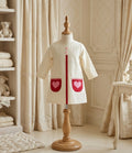 The Beaufort Bonnet Company Peggy's Pocket Dress Broadcloth Heart Pockets 12-18M & 18-24M