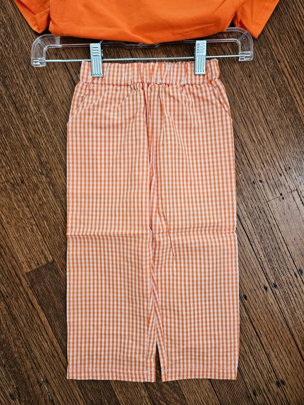 Rylee Faith Designs Boys Smocked Halloween 2-Piece Pants Set