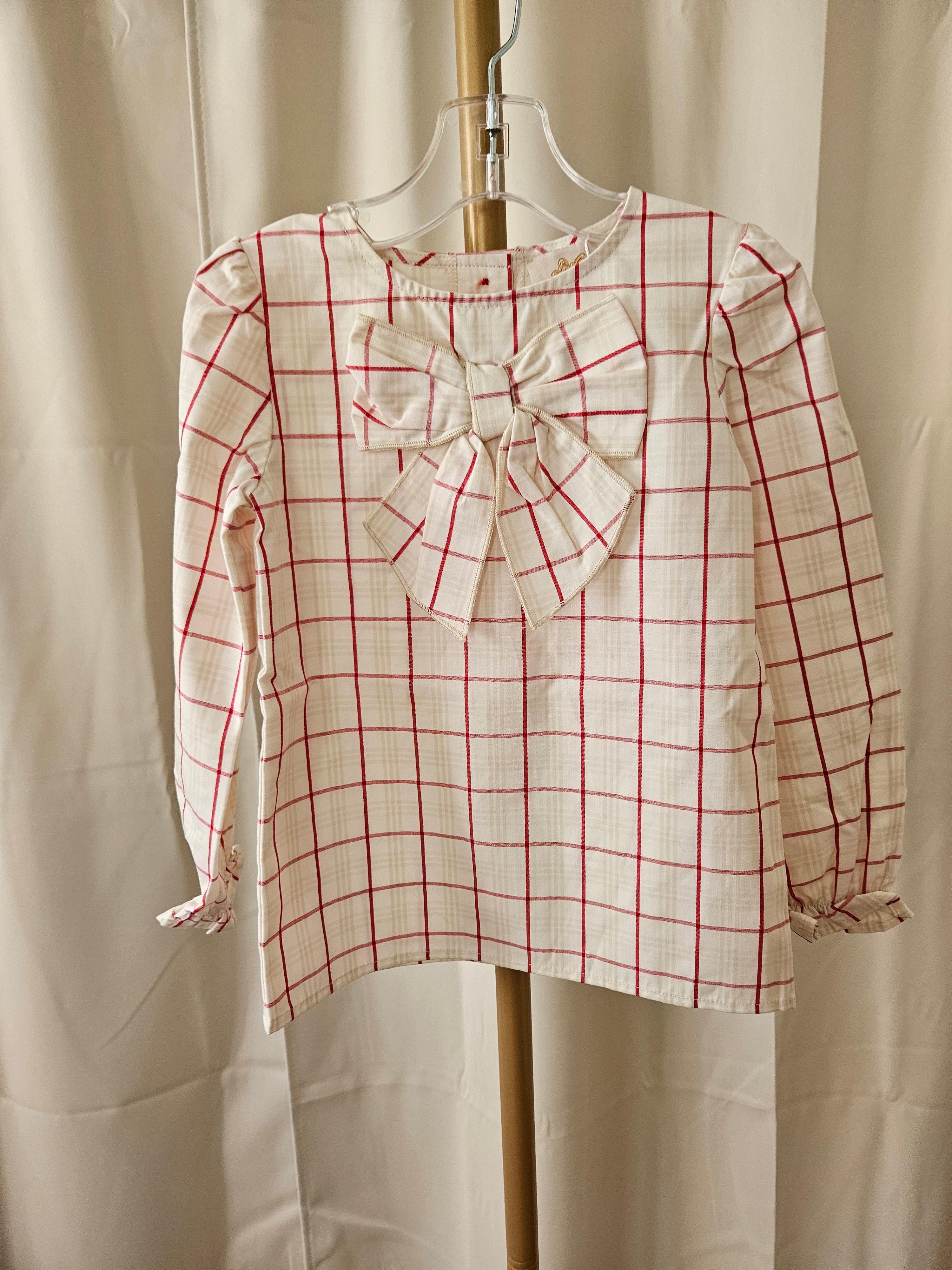 The Beaufort Bonnet Company Beatrice Bow Blouse & Parsons Pleated Skirt Set