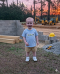 NWT Construction Print Toddler Short Set Size 3T