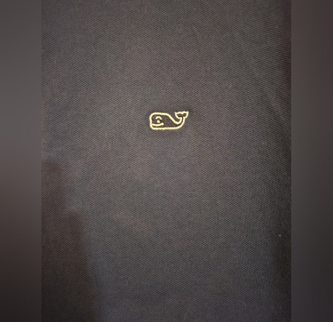 Vineyard Vines Navy Blue Polo Size Large