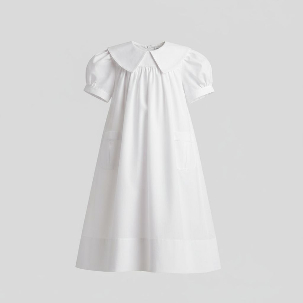 NWT Rosalina Collections Elegant White Kids Dress Sz 5