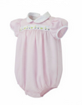 Lullaby Set Pink Golf Baby Romper with White Collar Sz 3M
