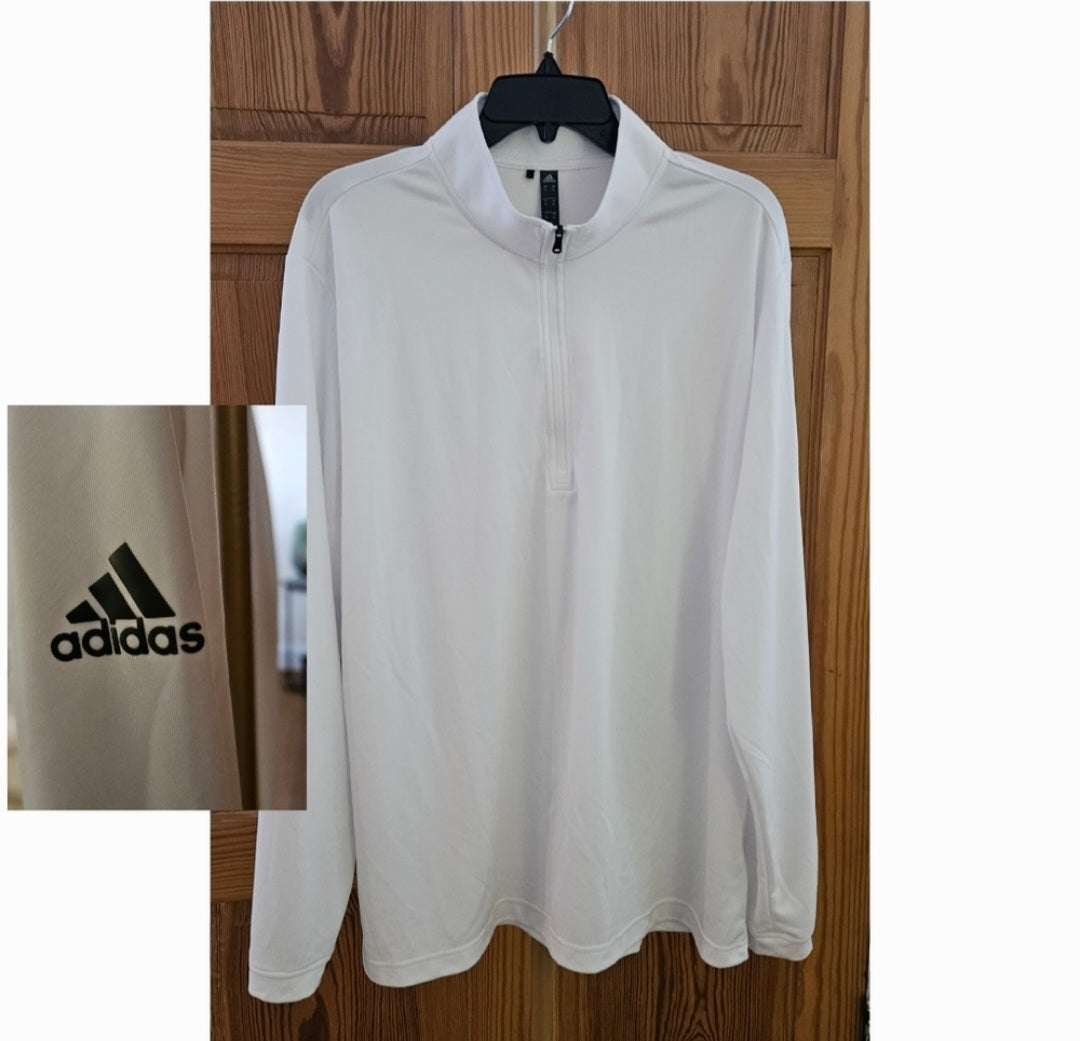 Adidas 1/4 Zip Dryfit Pullover Size XL