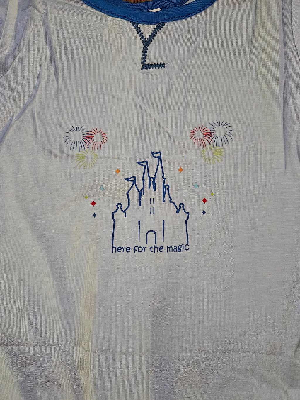The Yellow Lamb Disney Castle Kids Pajama Set - Sz 3T