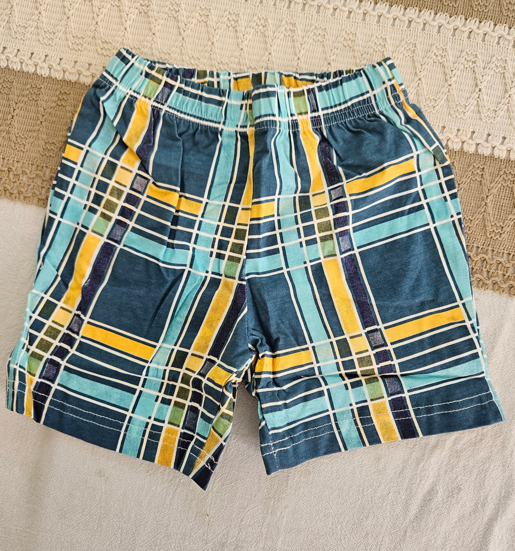 Hileelang Appliquéd Front-Loader Top & Matching Shorts Set 2-3Y