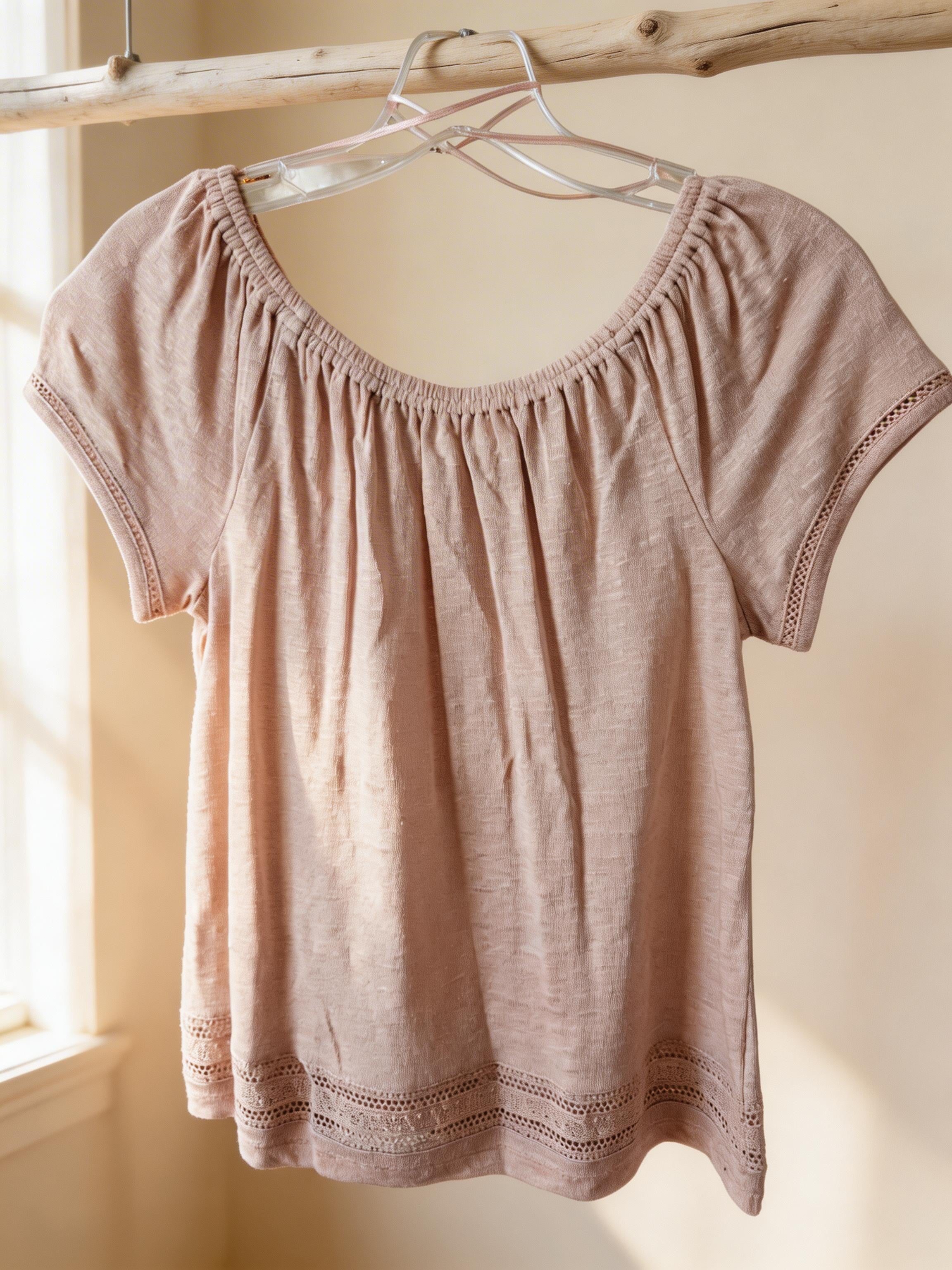 Women's St. Tropez Mauve Top – Cut Out Detail, NWT, XS