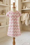 The Beaufort Bonnet Company Pink Bow Dress 12-18M