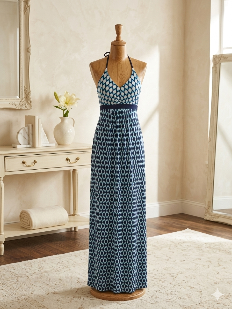 🌊 Tart Halter Maxi Dress – Size XS – New with Tags 🌊