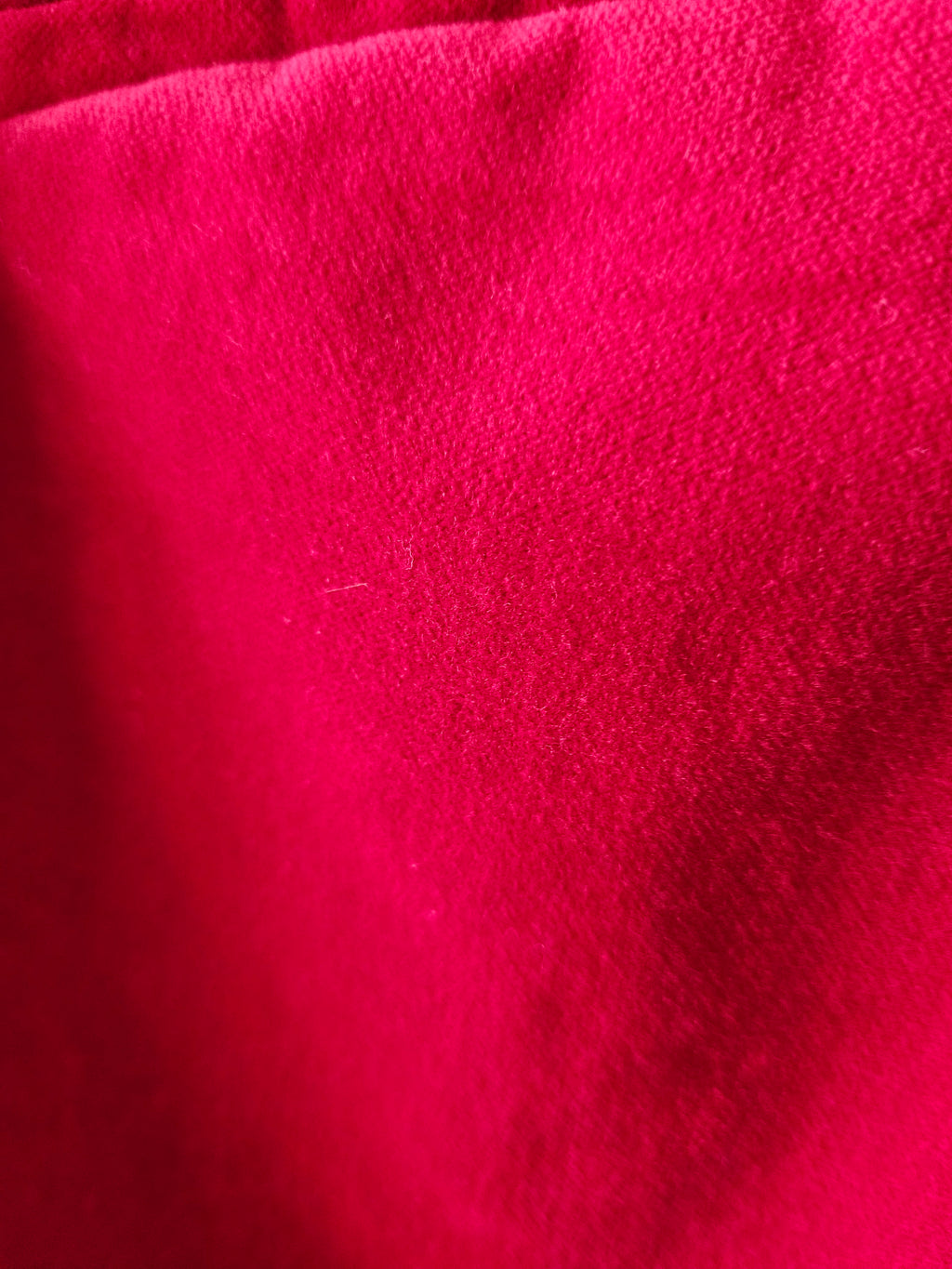 Talbots Red Velvet Flat Front Pants | Size 4P