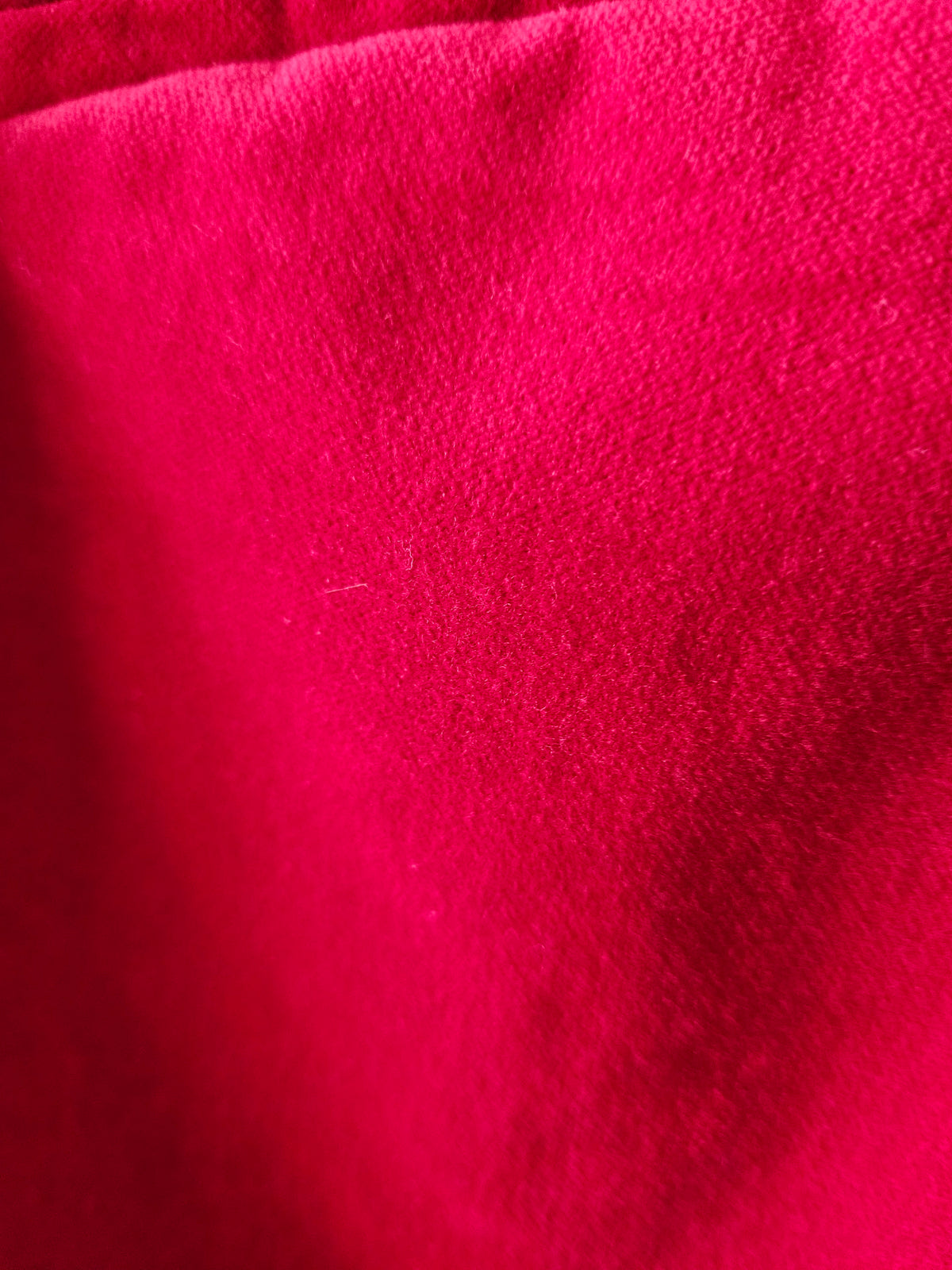 Talbots Red Velvet Flat Front Pants | Size 4P