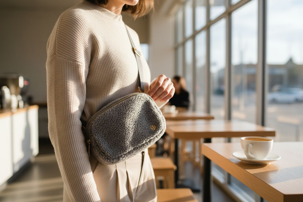 Lulu Fleece Belt Bag