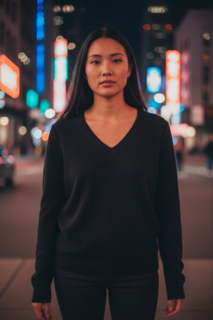 Charter Club 100% Cashmere Vneck Sweater Size Medium