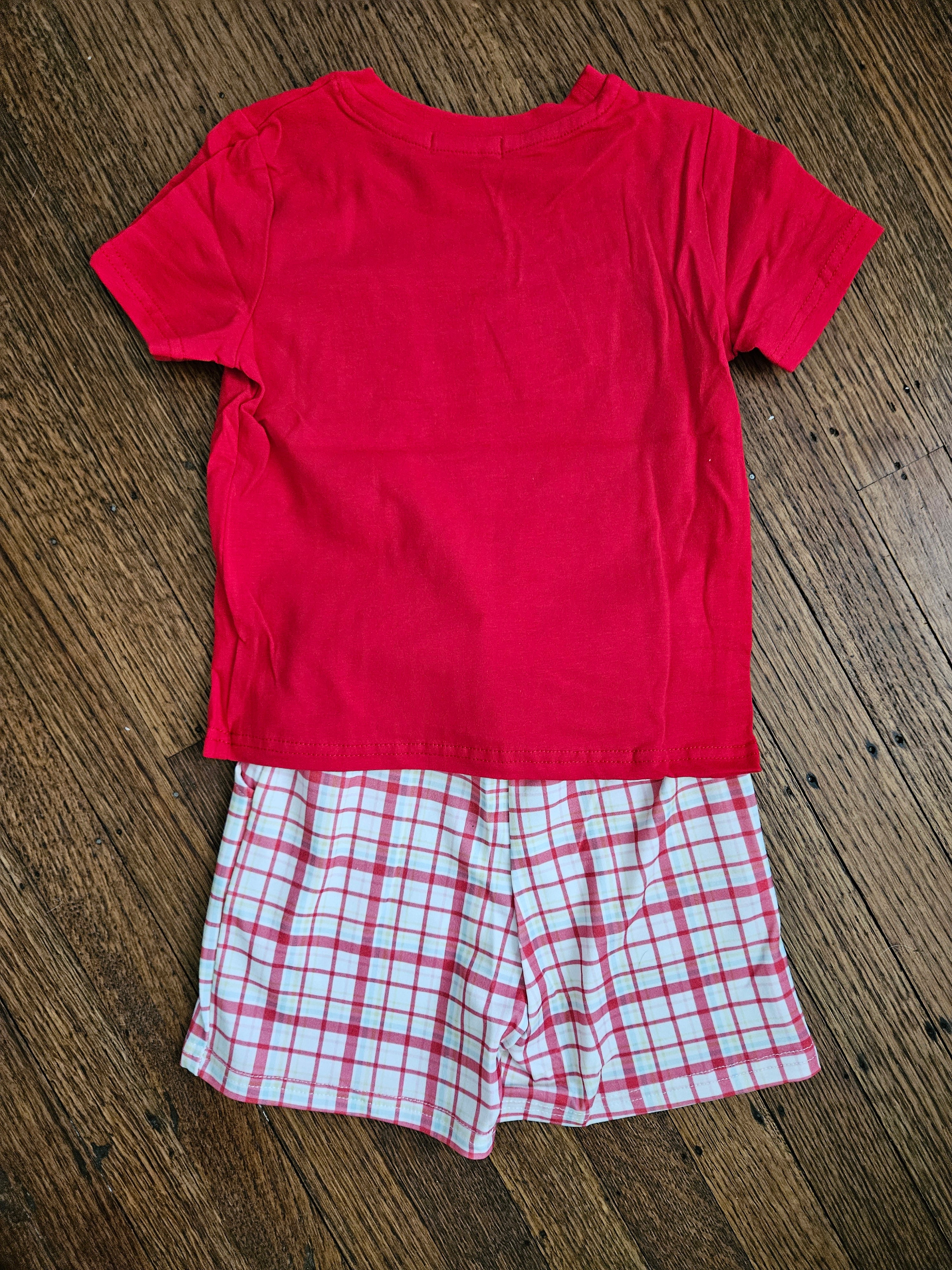 Rylee Faith Designs Boys School Bus Smocked Short Set | Sizes 2, 3, 4, 5