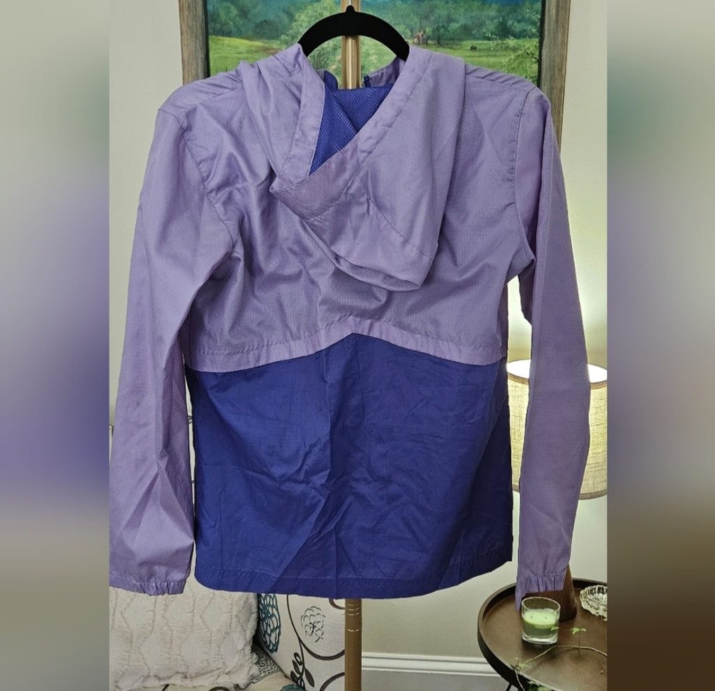 Columbia Girls Omni-Sheild Full Zip Windbreaker Size Large