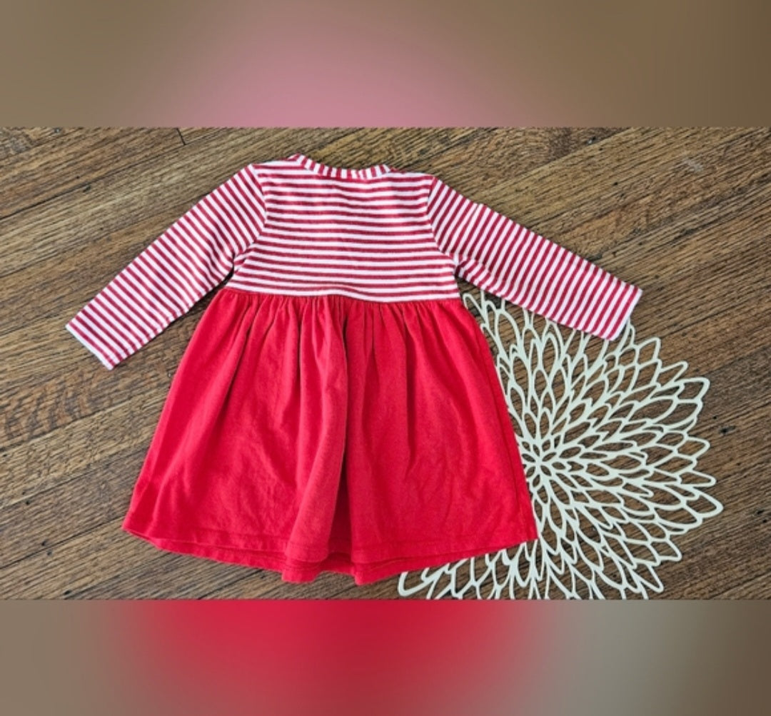 Bonnie Baby Christmas Tree Dress Size 12M
