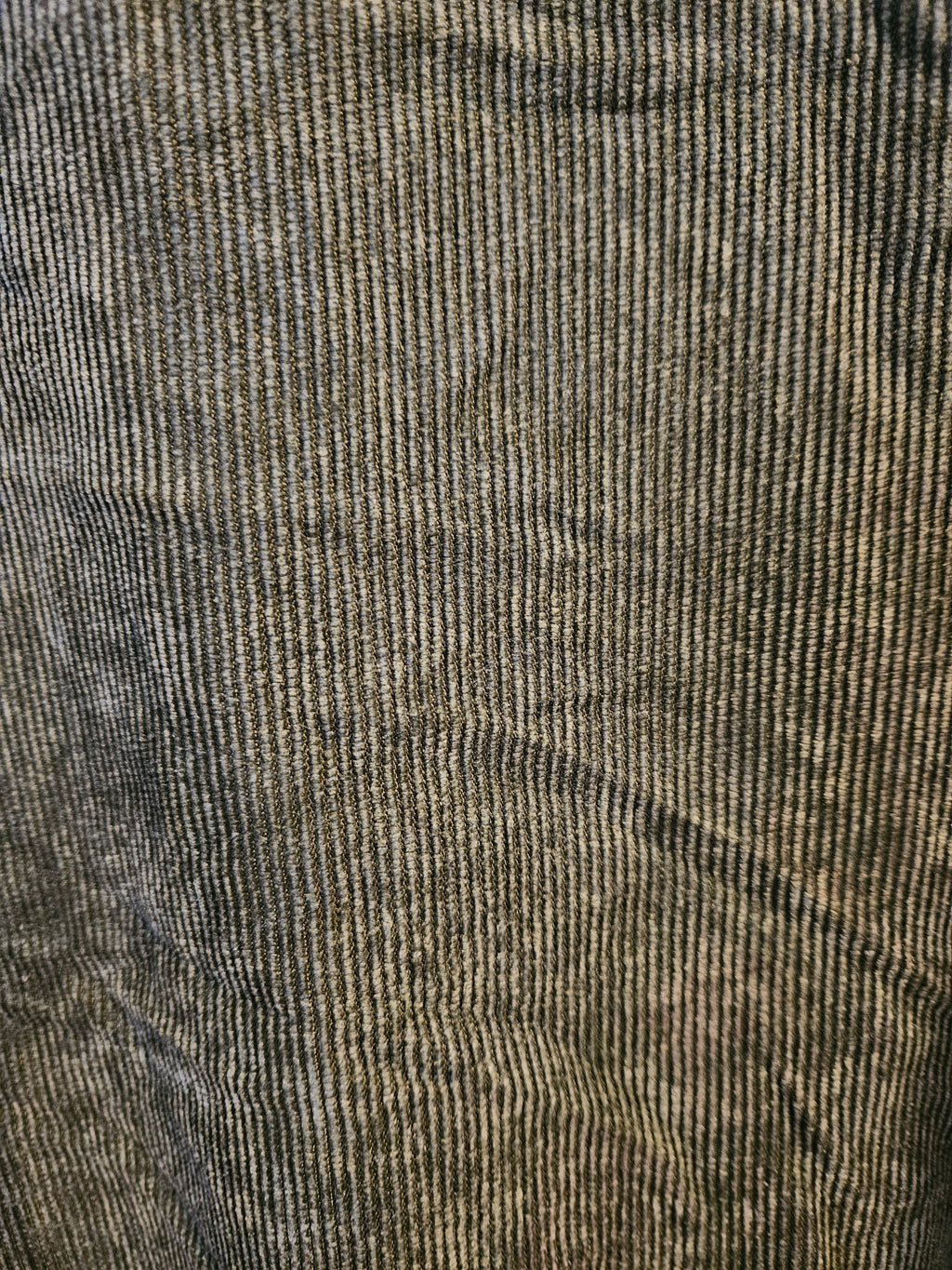 Impressions Olive Green Hooded Thin Cord Cordaroy  Jacket Sz 3X