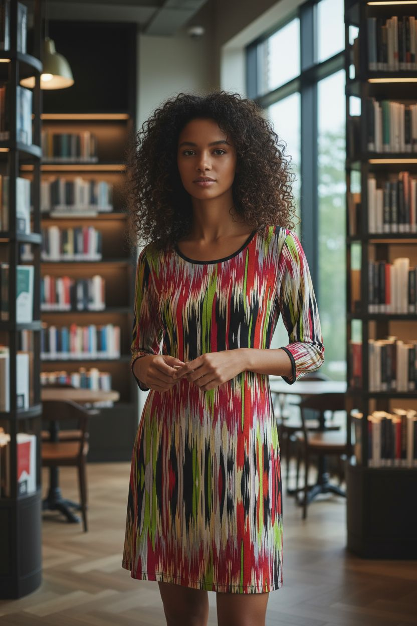 Ella Samani multi color shift dress, Size Small