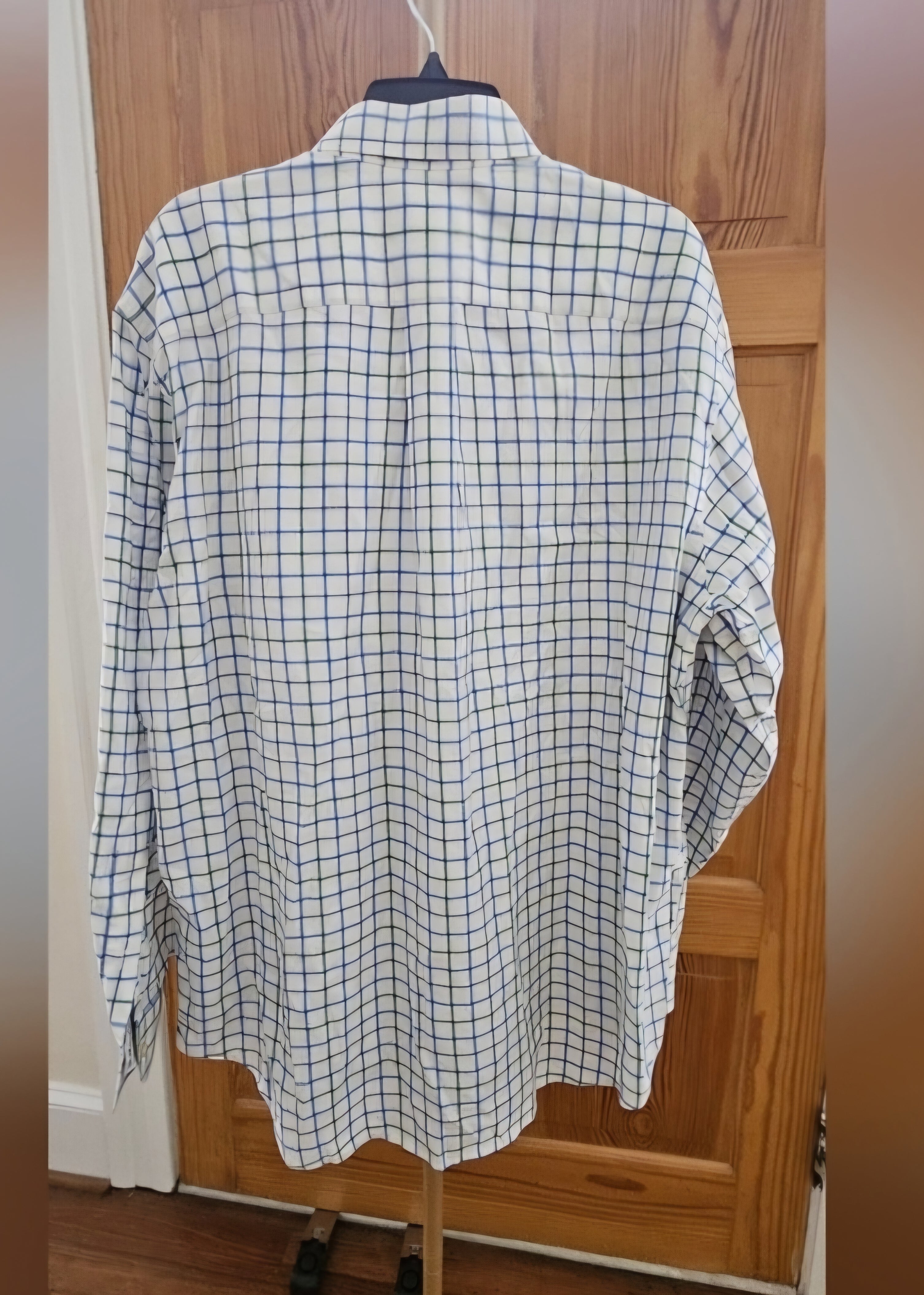 Vineyard Vines Blue& Green Longsleeve Murray Button Down Size Large