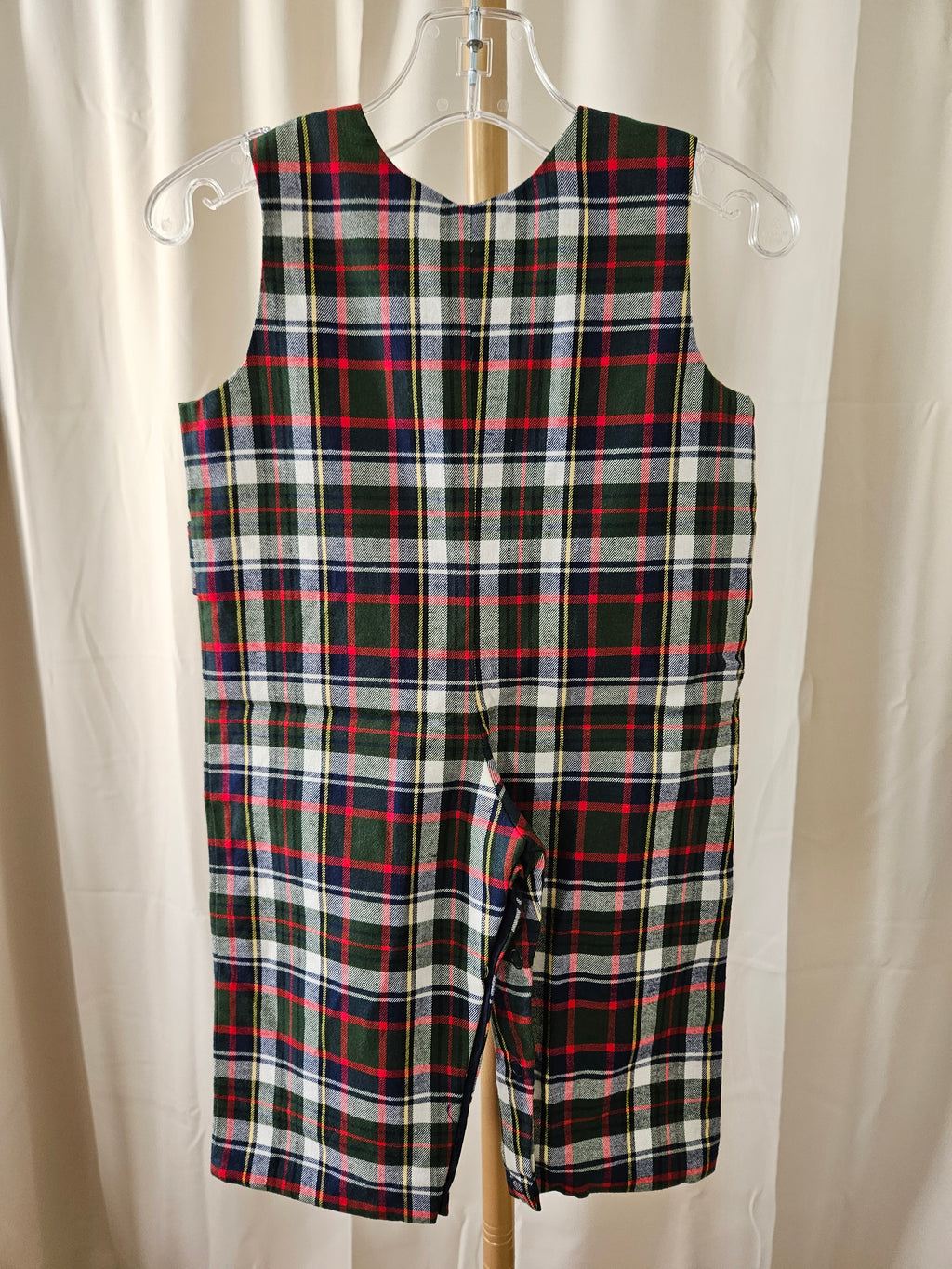 The Beaufort Bonnet Company Lawson Longall Flannel Grant Park Plaid Size 0-6M
