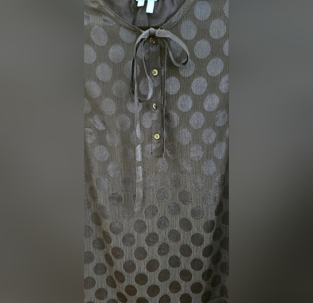 Draper James Polka-dot Above the Knee Flounce Dress Size XS