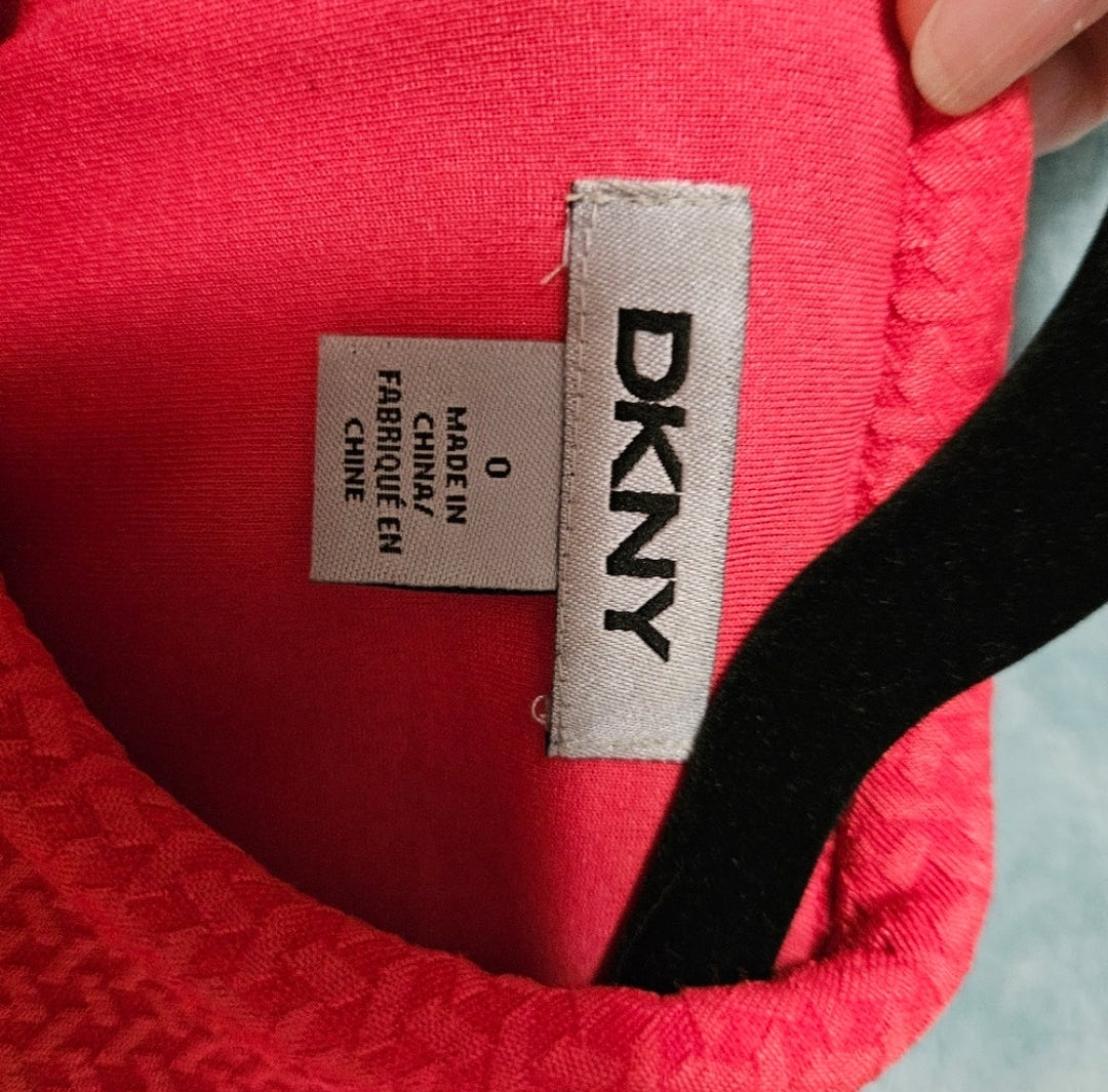 DKNY Fit & Flare Mini Dress Sz 0