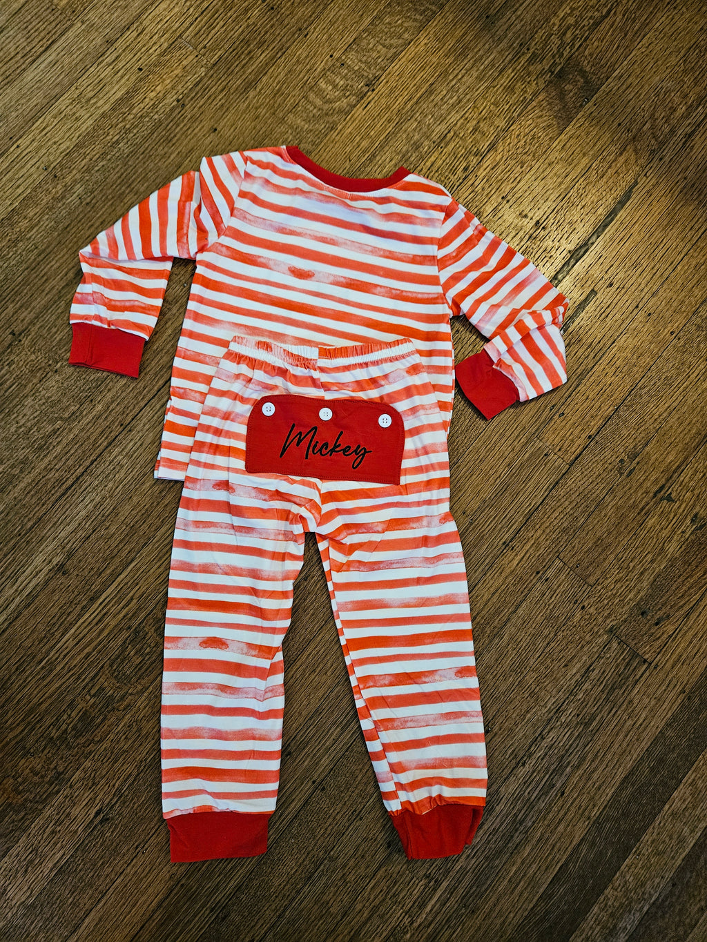 Abby & Evie 2pc Knit Mickey Outfit Sz 4