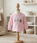 Pink Pumpkin Long-Sleeve T-Shirt | Rabbit Skins | Size 2