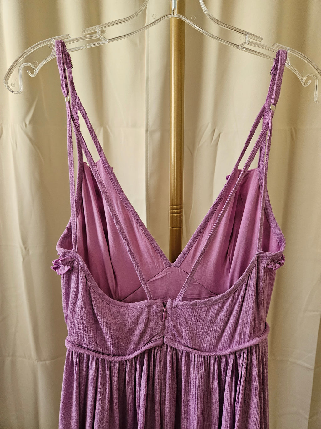 Twenty Ten Lavender Ruffle Sundress | Flowy Open Back 💜