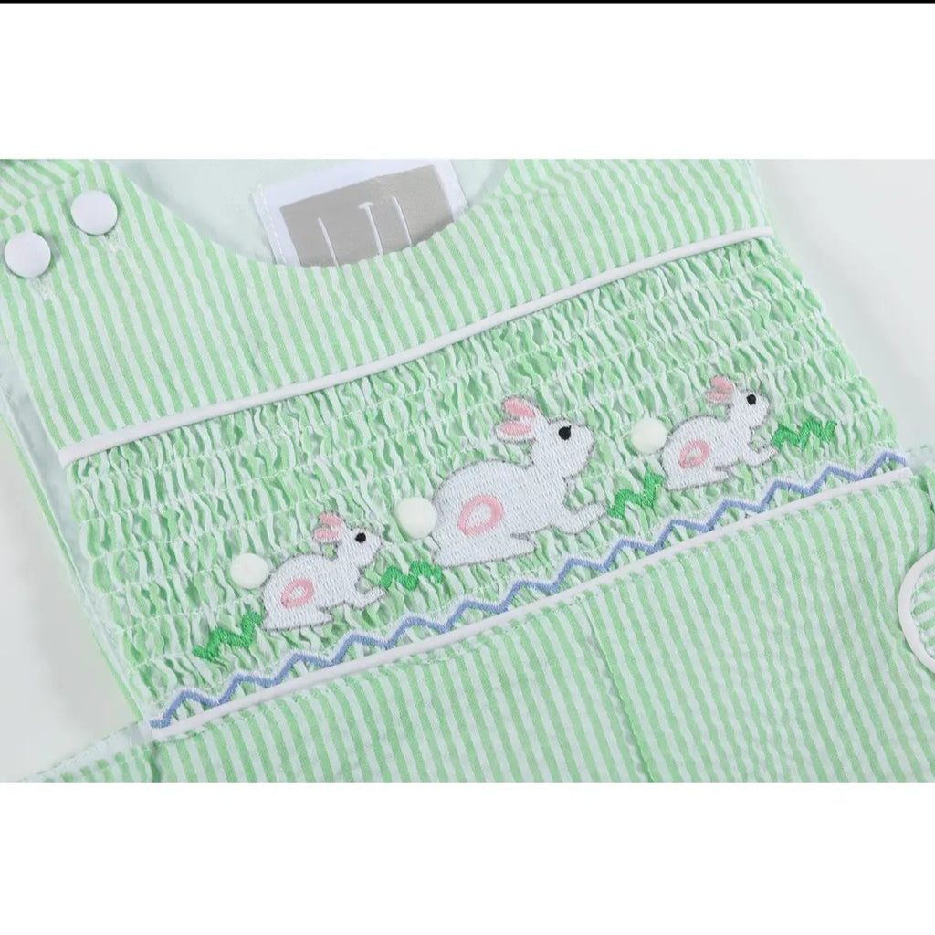 Lil Cactus Green Seerscker Easter Bunny Jon Jon