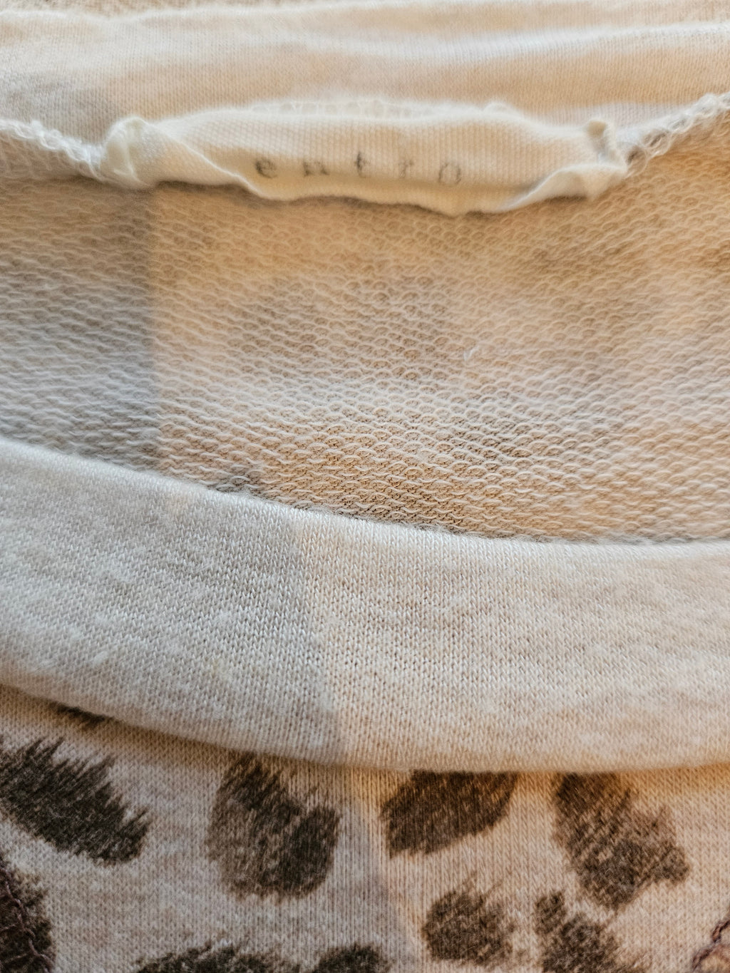 Entro Leopard Print Blouse