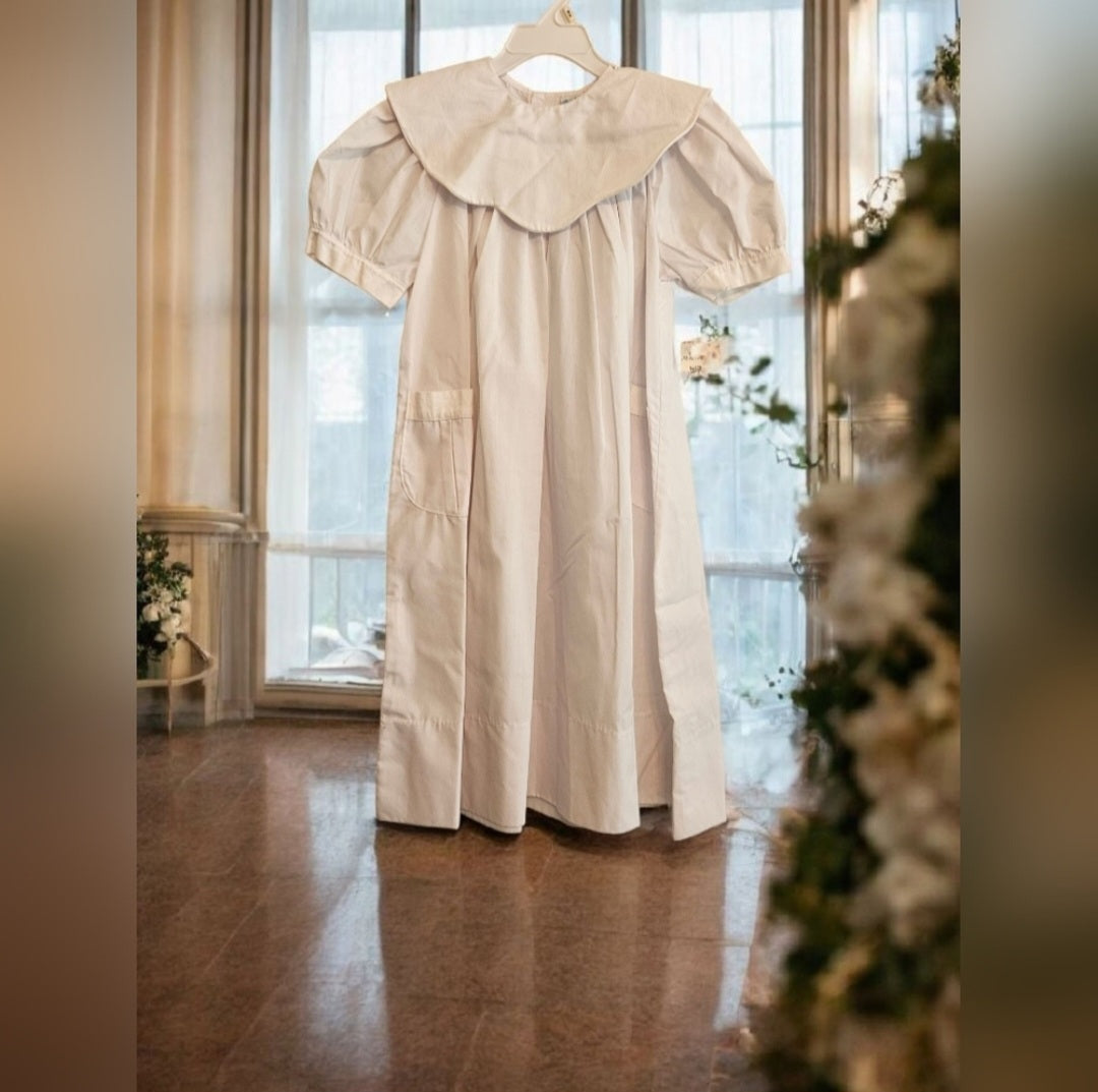 NWT Rosalina Collections Elegant White Kids Dress Sz 5