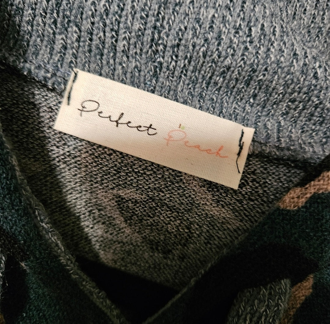 Perfect Peach Cropped Hoodie Sz Small