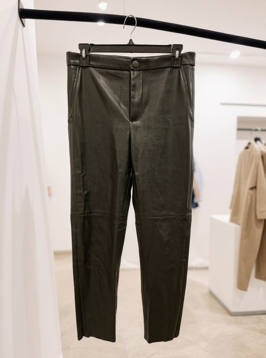 Zara Faux Leather Pants Sz Med
