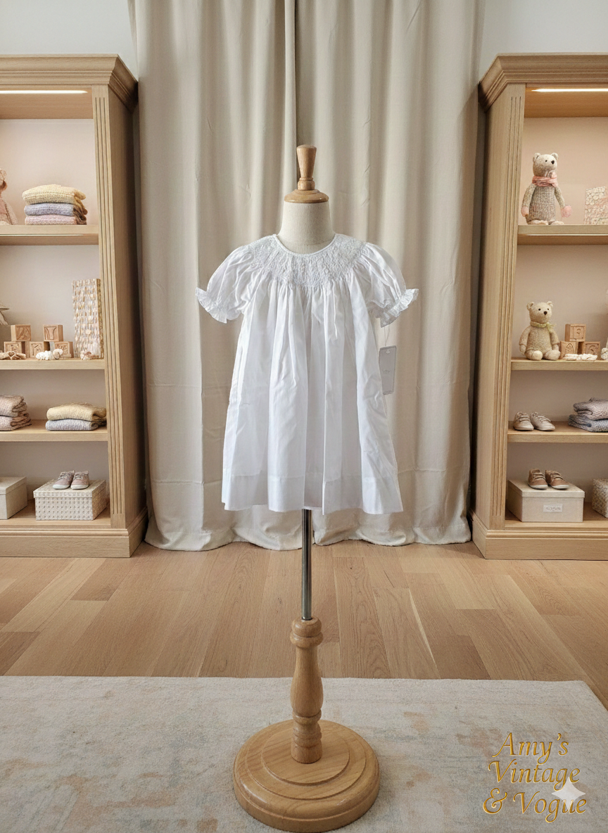 Petit Ami Delicate Heirloom Bishop Dress