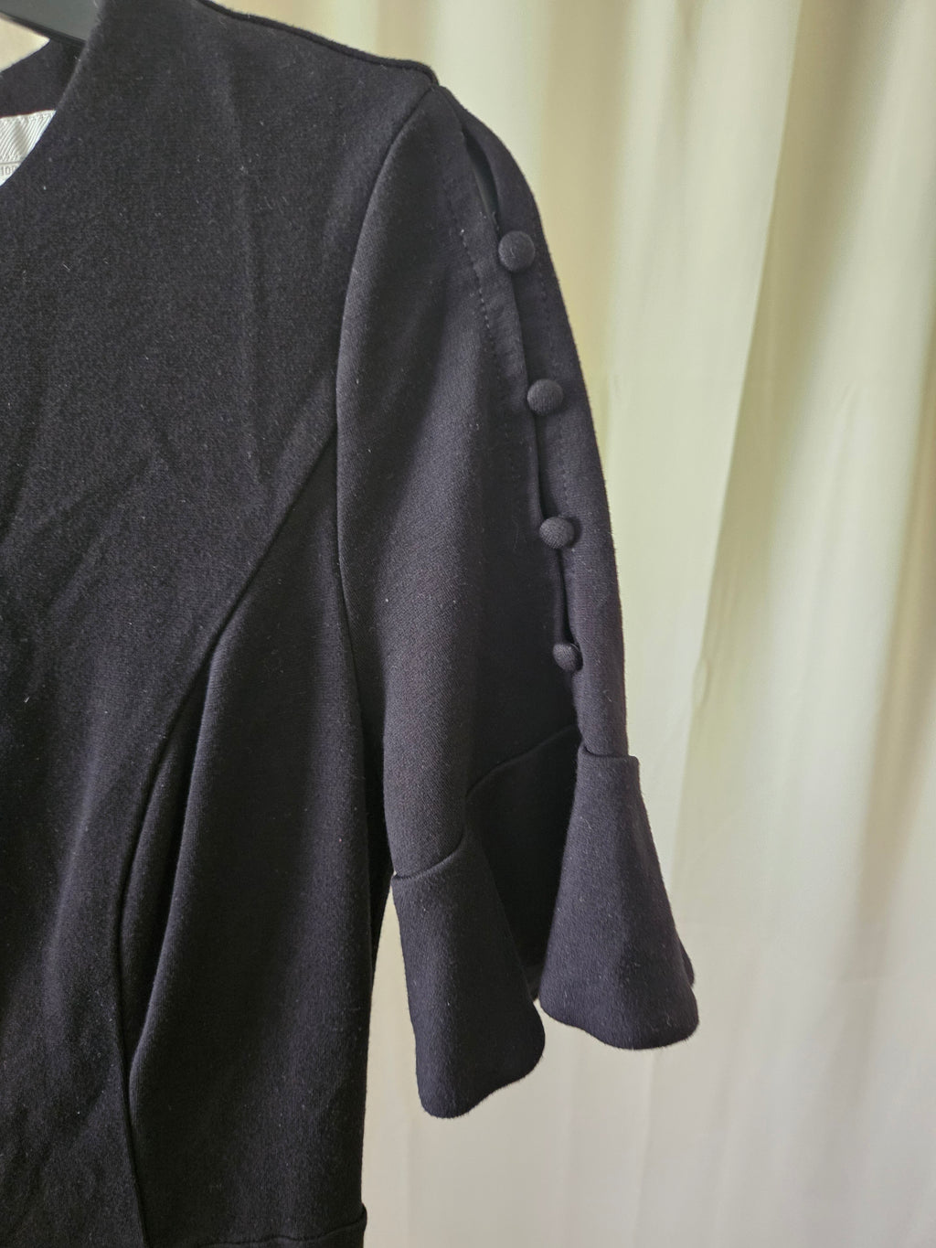 Boden Black Fitted Waist Twirl Dress Size 6